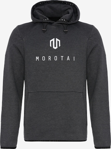 MOROTAI Athletic Sweatshirt 'Neo' in Grey: front