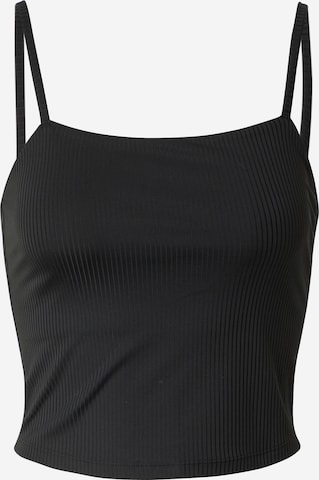 Girlfriend Collective Sports Top in Black: front