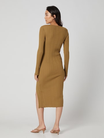 A LOT LESS Knitted dress 'Arabella' in Green