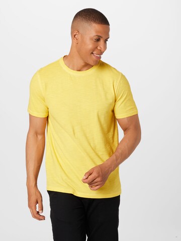 UNITED COLORS OF BENETTON Shirt in Yellow: front