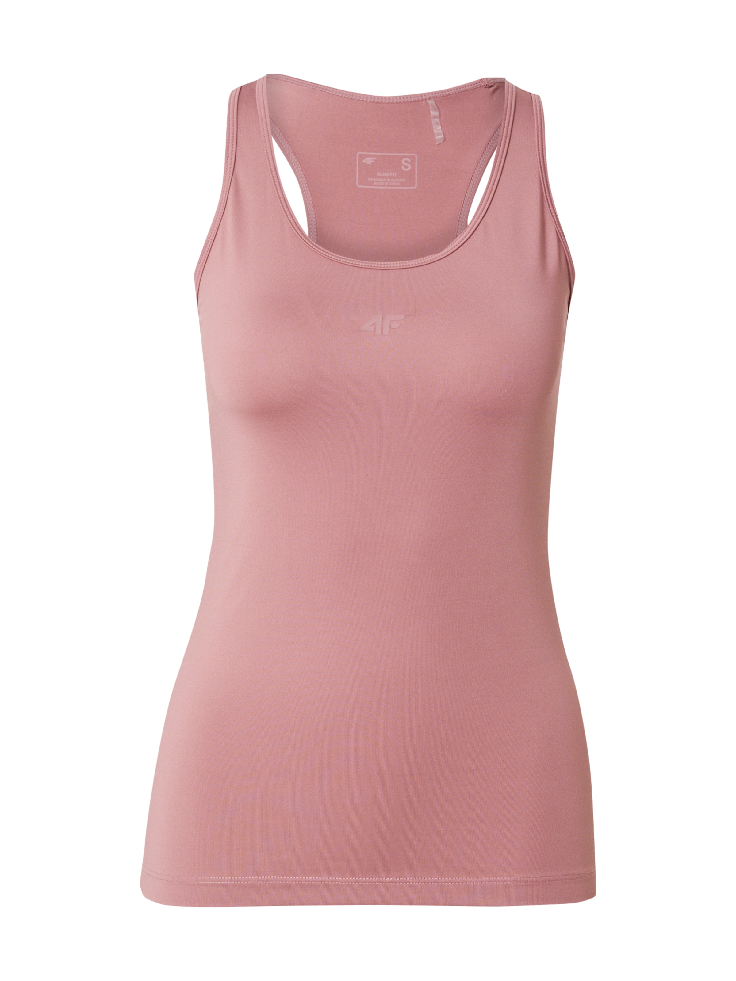 4F Αθλητικό τοπ σε ροζ: μπροστά