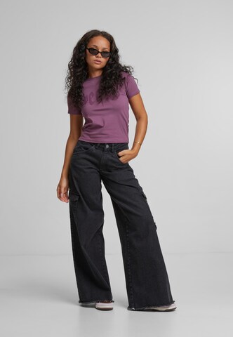 T-shirt Pequs en violet