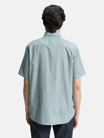 Coupe regular Chemise TOM TAILOR en vert