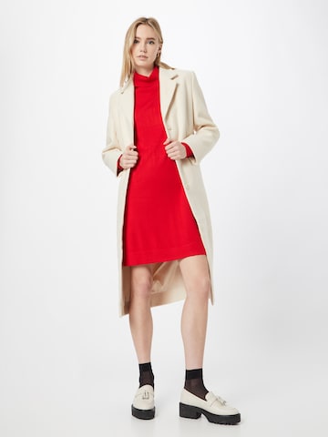 Robes en maille Wallis en rouge