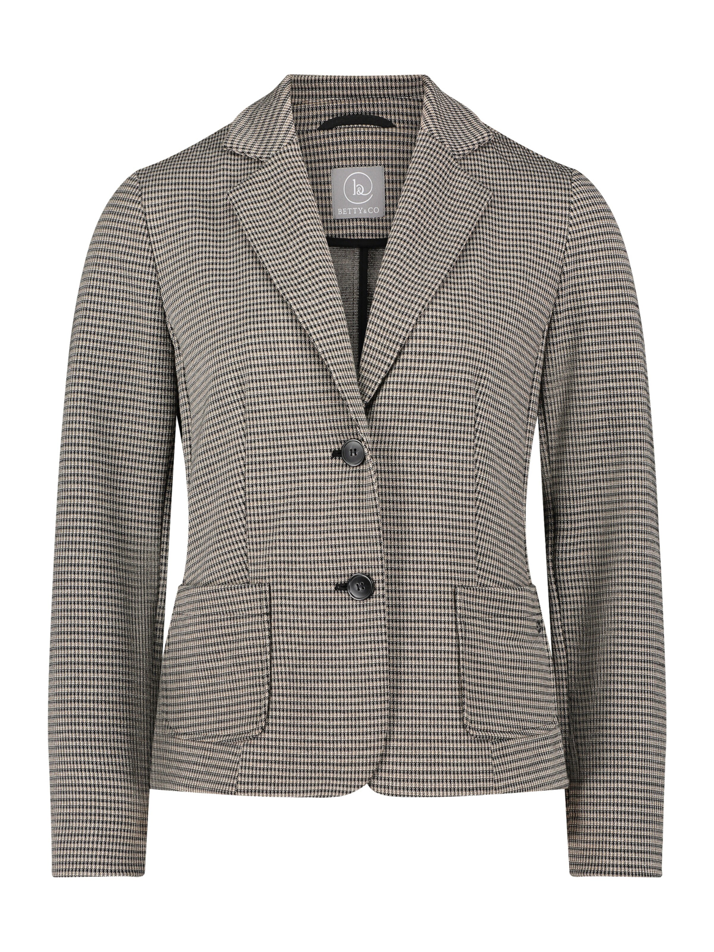 Blazer di Betty & Co in nero: frontale