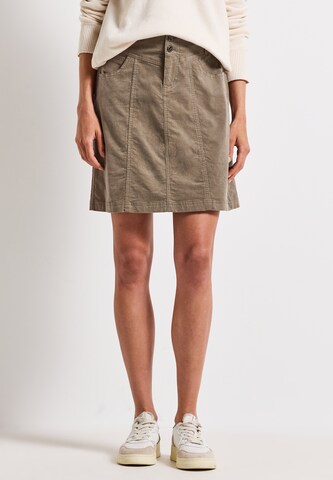 STREET ONE Skirt in Brown: front