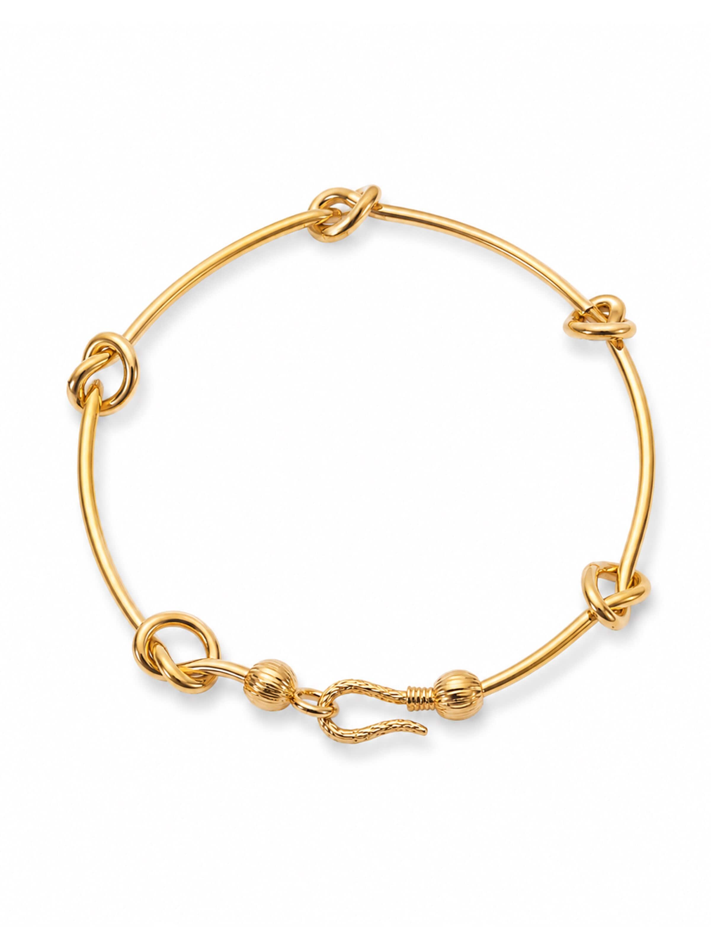 RteRme Bracelet 'Zelma Bangle' in Gold: front