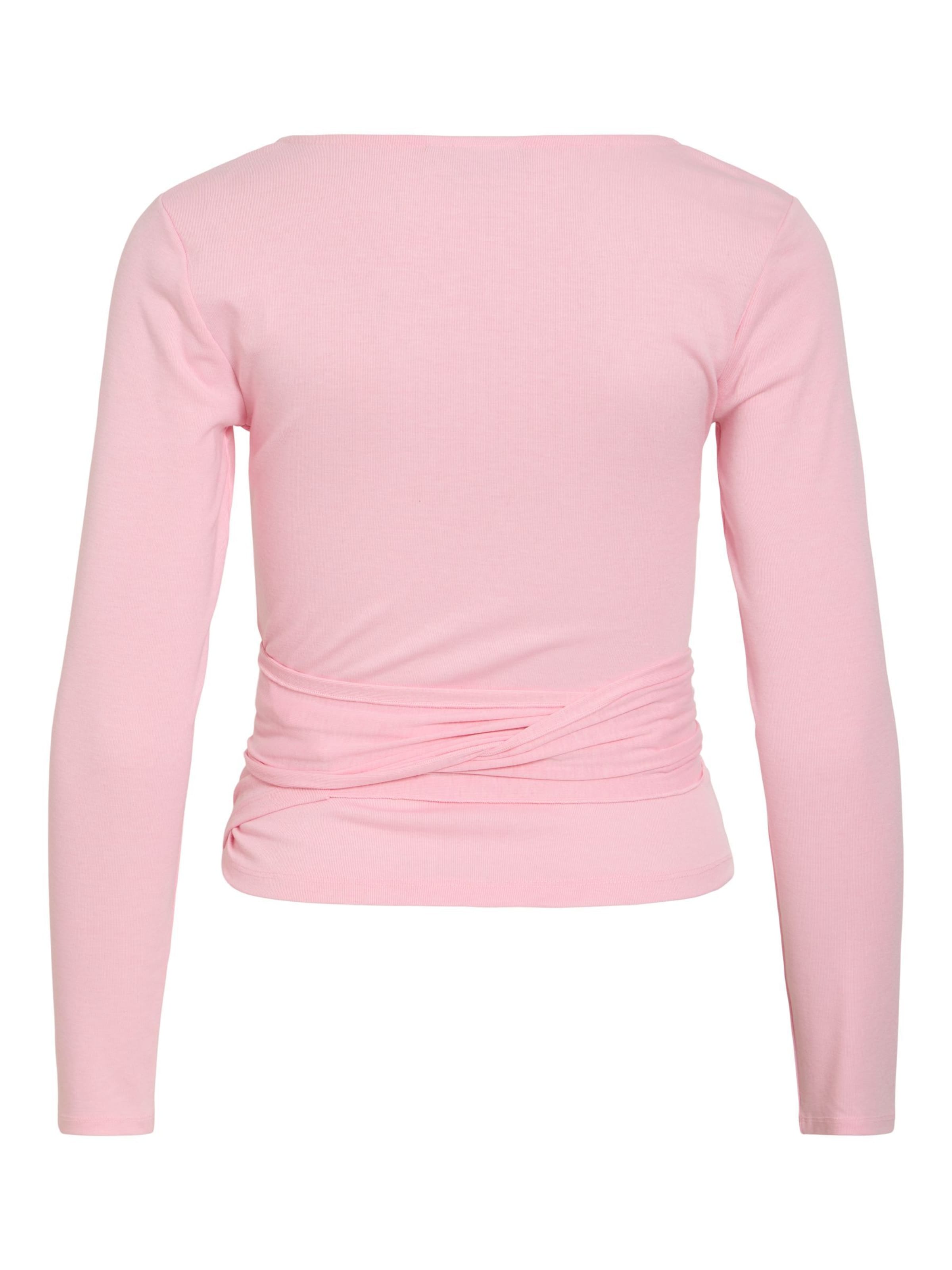 VILA Shirt 'VIGina' in Roze