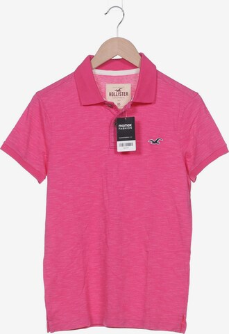 HOLLISTER Poloshirt XS in Pink: predná strana