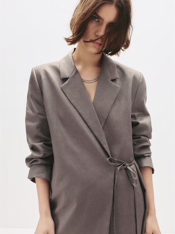 Pull&Bear Blazer | siva barva