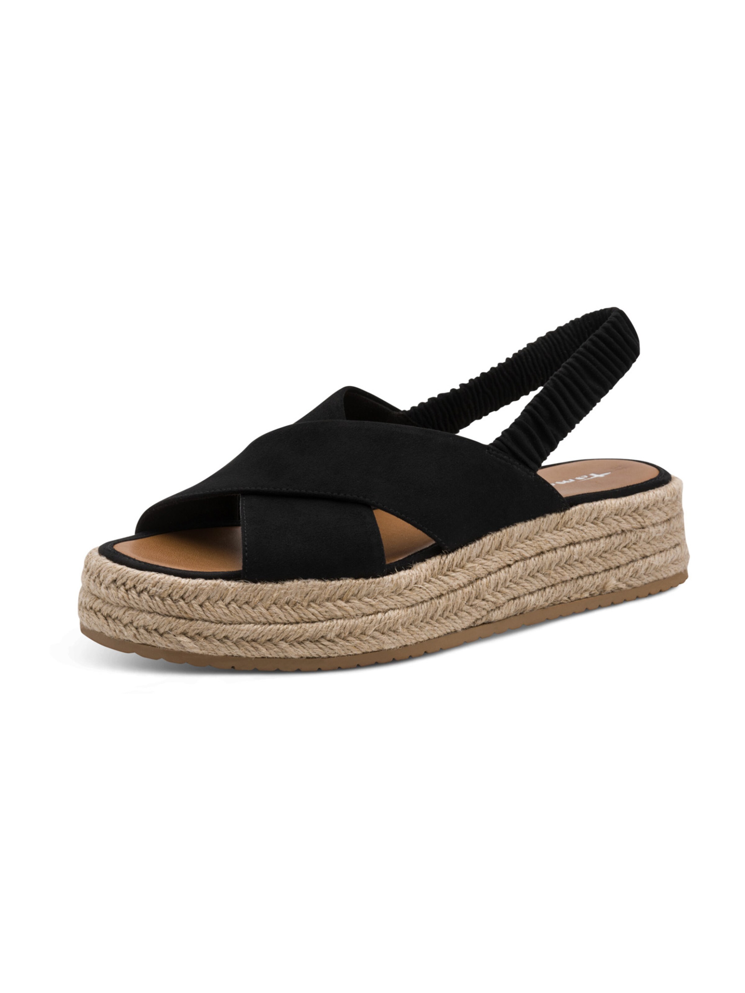 Tamaris Sandale in Schwarz: Vorderseite