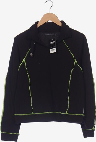 MEXX Sweatshirt & Zip-Up Hoodie in L in Black: front