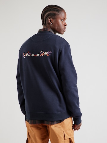 Lyle & Scott Sweatshirt in Blau: Vorderseite