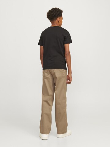 Jack & Jones Junior Wide leg Pants 'JPSTALEX' in Brown