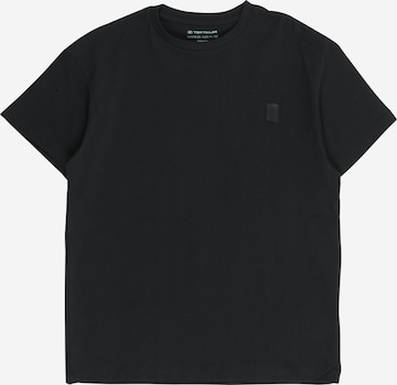Tricou de la TOM TAILOR pe negru: față