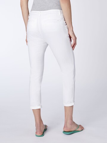 CHIEMSEE Slim fit Chino Pants in White