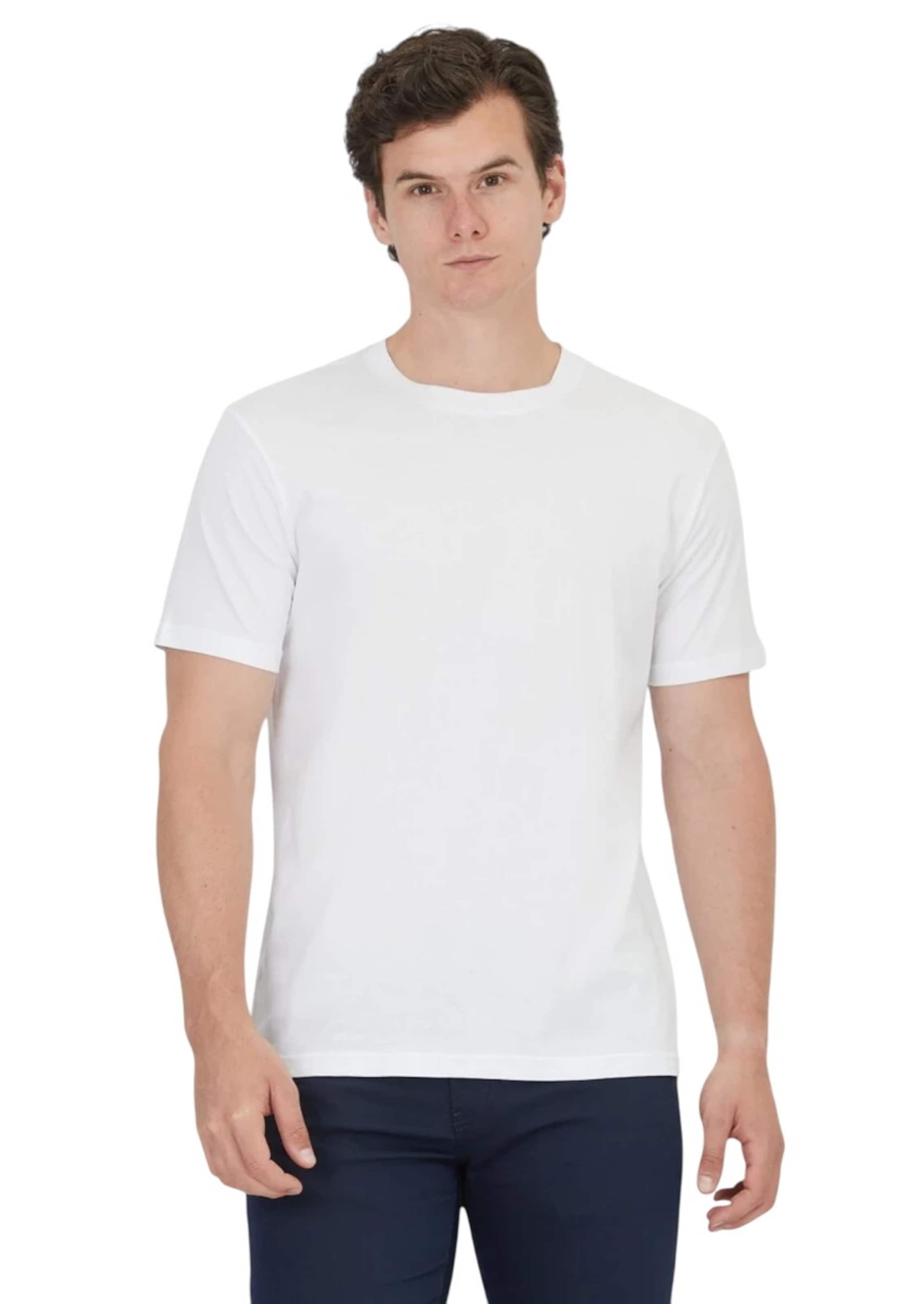 Ramsey Shirt in White: front