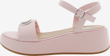 Sandalo 'Glory' di U.S. POLO ASSN. in rosa: frontale