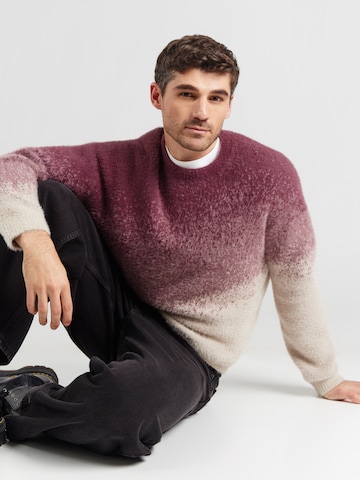 Pull-over HOLLISTER en rose : devant