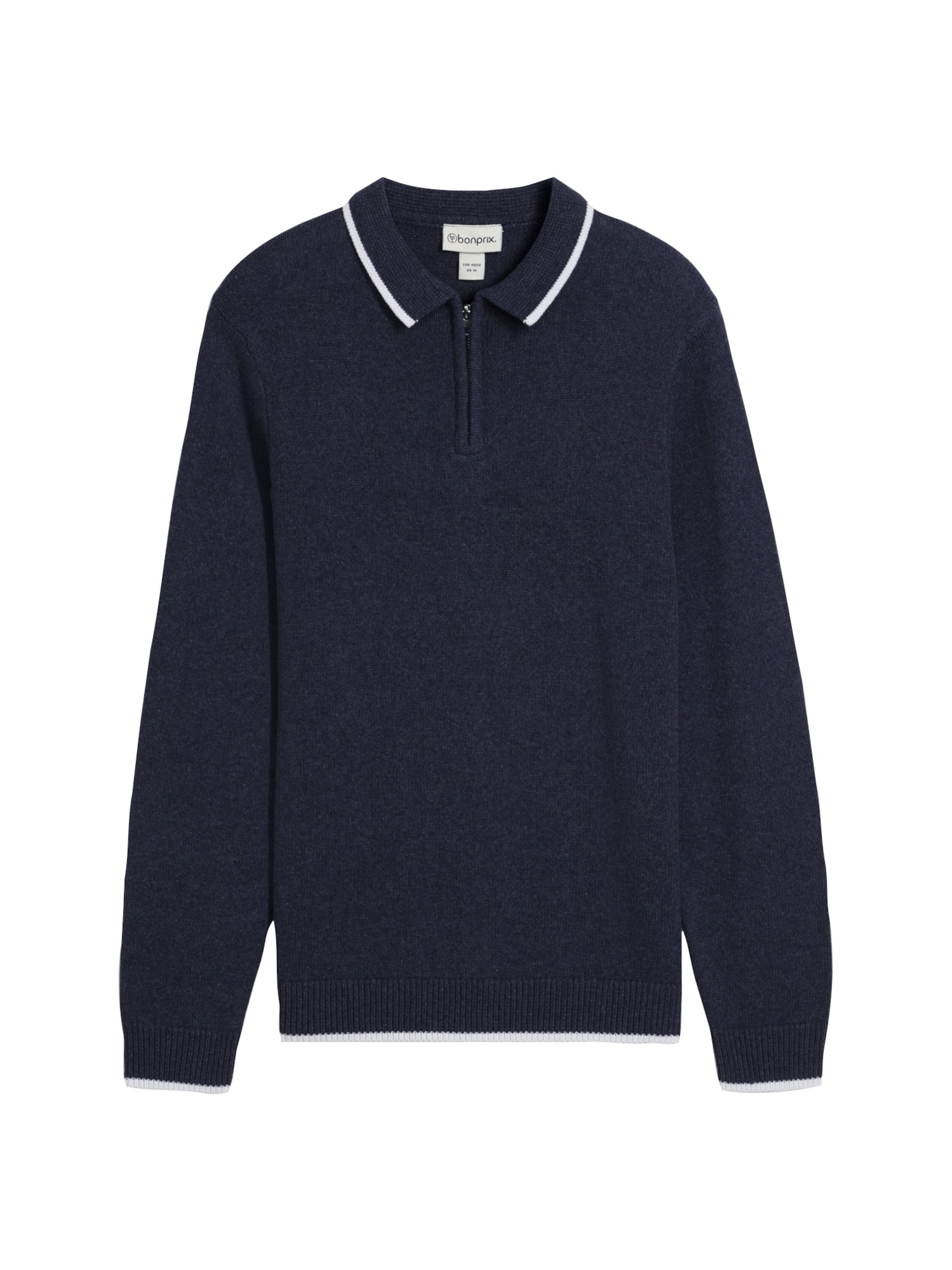 bonprix Sweter w kolorze niebieski: przód