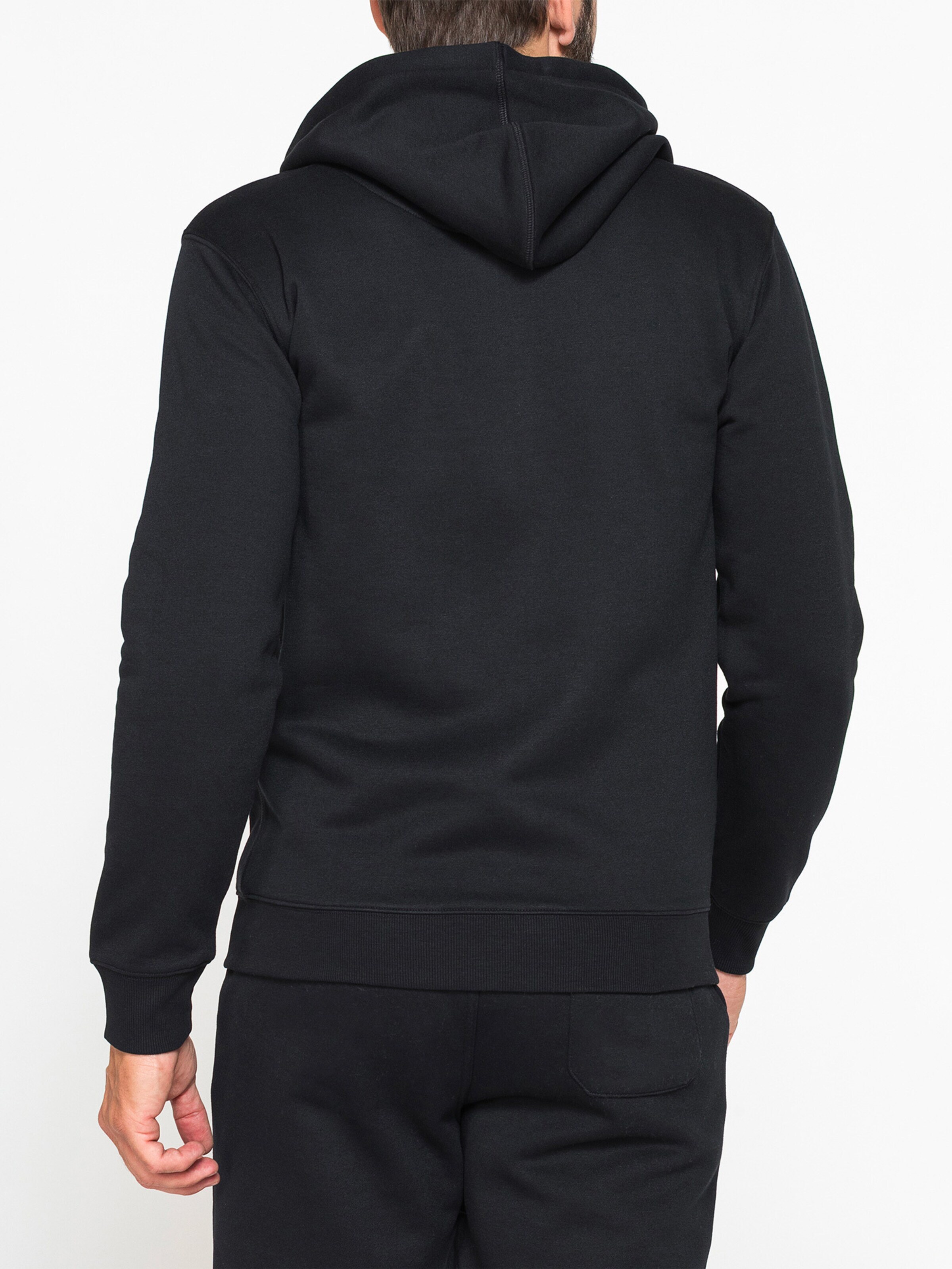 Carrera Jeans Sweatshirt 'Hood'‌‌‌‌‌‌‌‌ in Schwarz