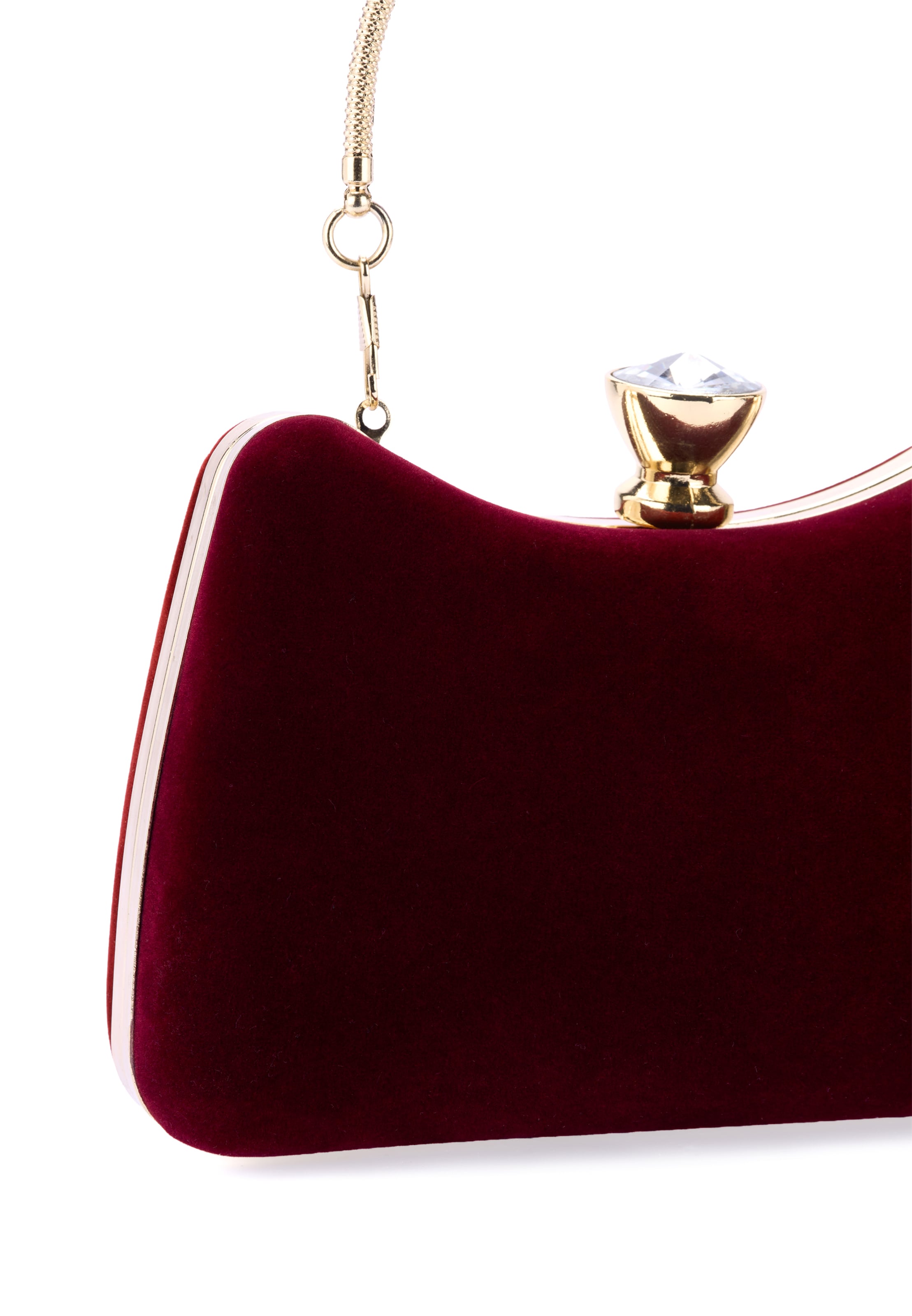 Pochette faina en rouge