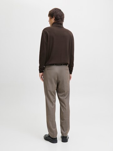 JACK & JONES Свитер 'JJEBASIC' в Коричневый