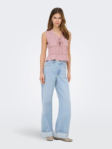 ONLY Bluse 'ONLGoa' i lilla