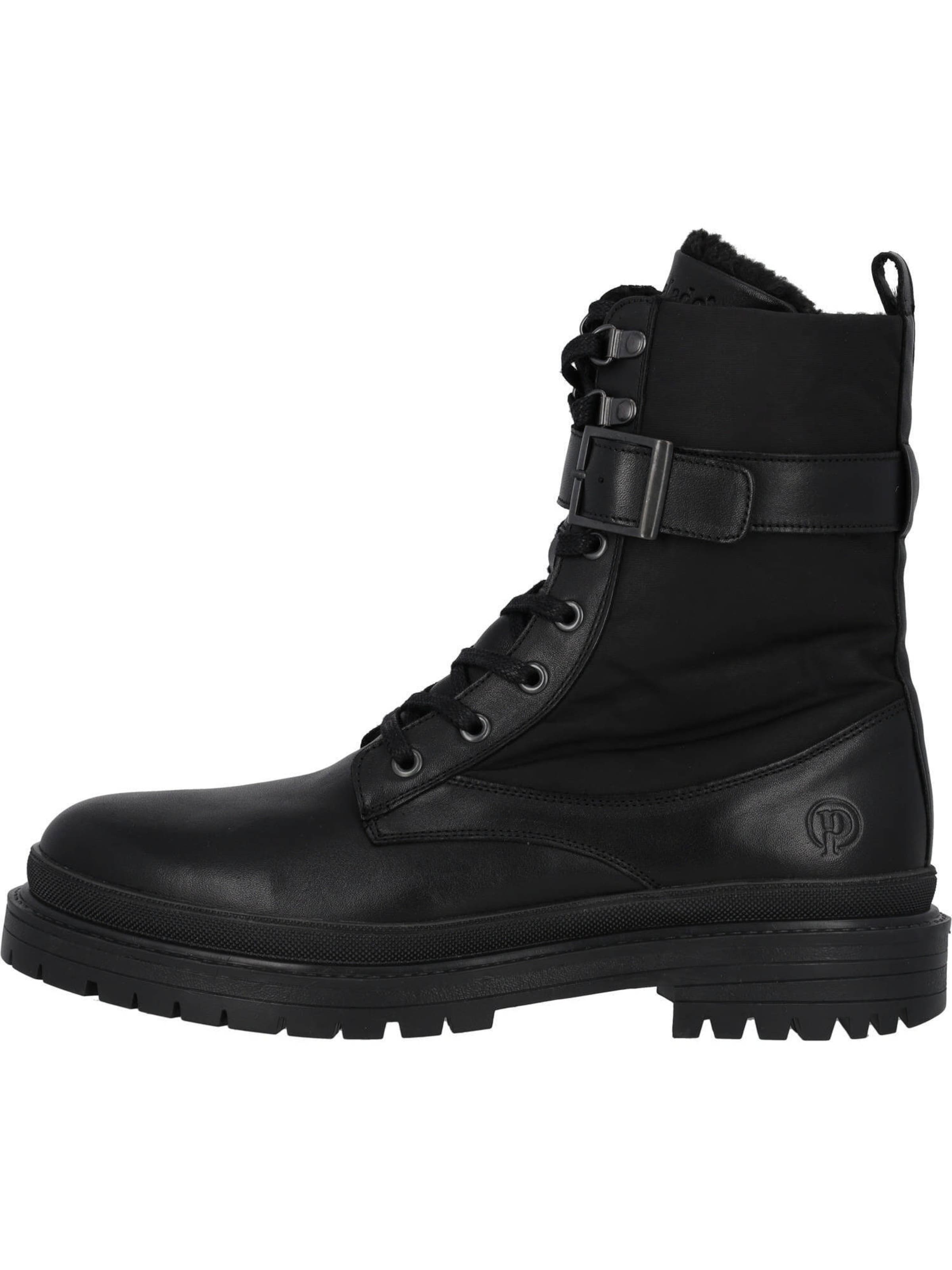 Palado Сапоги на шнуровке 'Jamred' в Черный