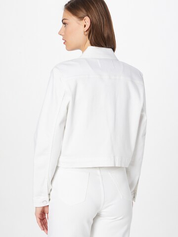 Calvin Klein - Chaqueta de entretiempo en blanco