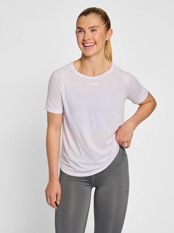 Hummel Funkcionalna majica 'Vanja' | bela barva: sprednja stran