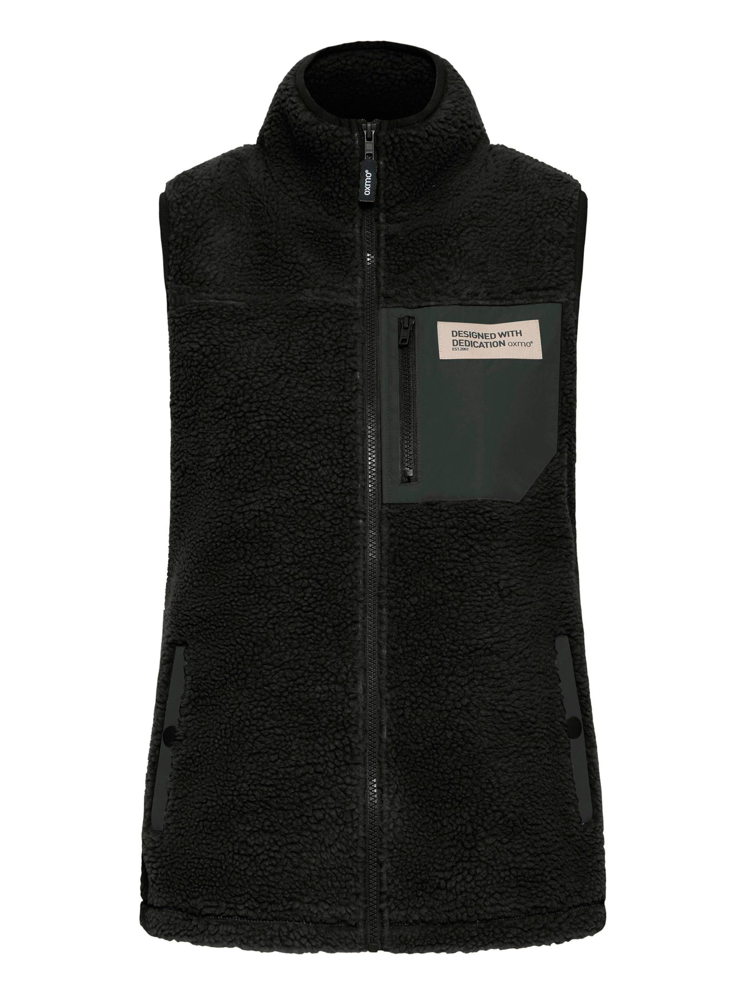 Oxmo - Colete 'Abby' em preto: frente