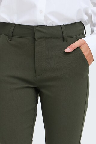 b.young Slim fit Trousers ' Dixi ' in Green