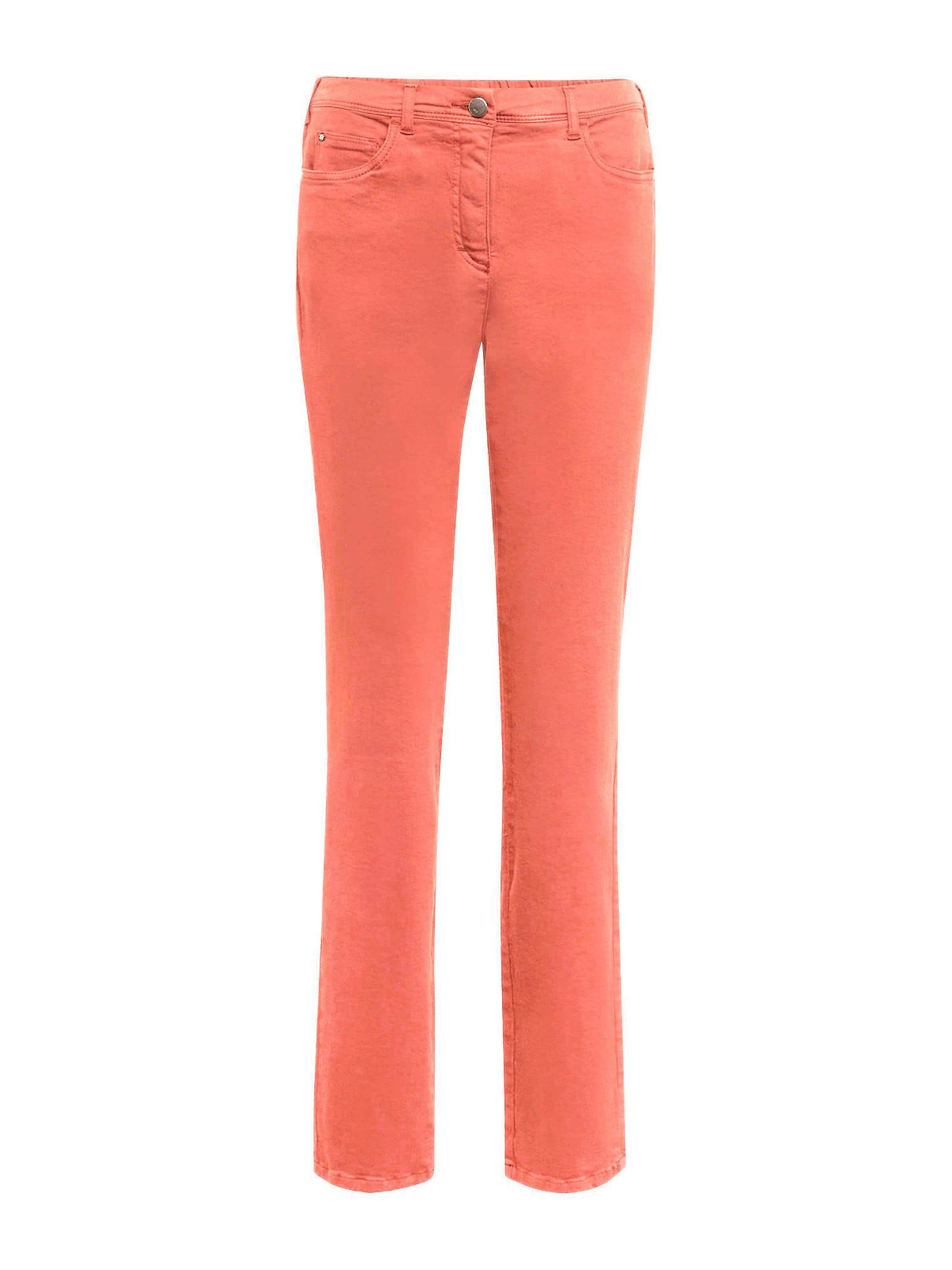Goldner Slimfit Jeans in Oranje: voorkant