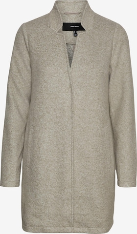 VERO MODA Between-Seasons Coat 'Katrine' in Grey: front