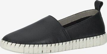 SANSIBAR Classic Flats in Black: front