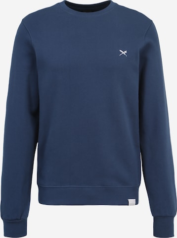 Iriedaily Sweatshirt in Blue: front