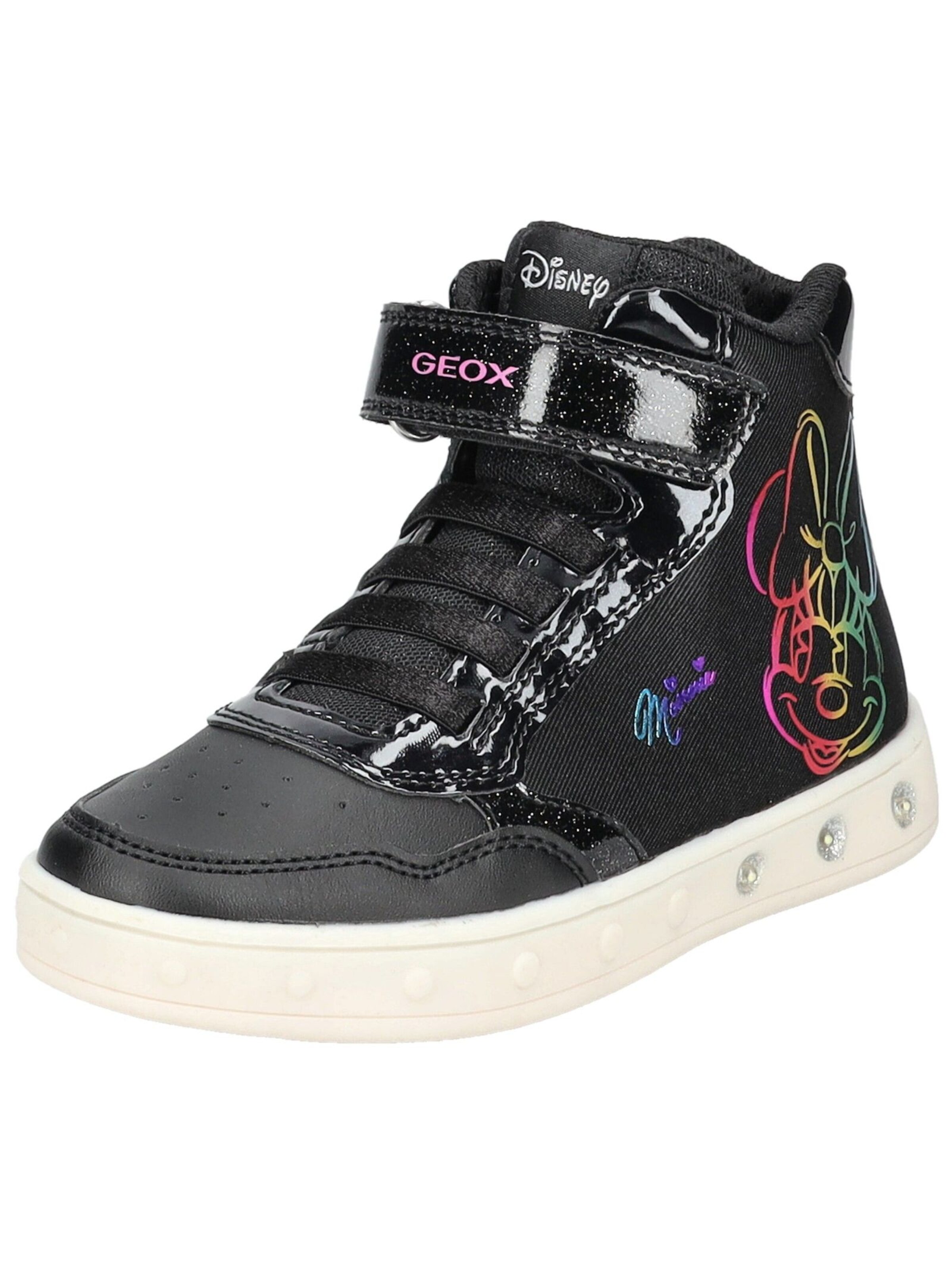 GEOX Sneakers in Black: front