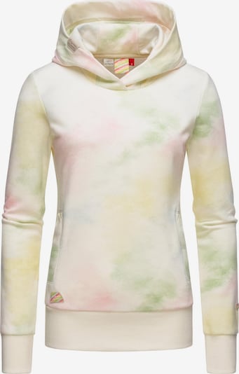 Ragwear Sweatshirt 'Emerina' in kitt / himmelblau / limone / oliv / fuchsia, Produktansicht