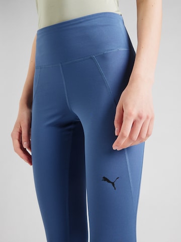 PUMA Skinny Παντελόνι φόρμας 'Essentials' σε μπλε