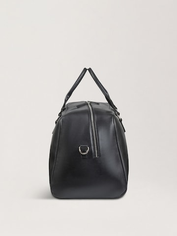 NEGOTIA Leather Weekender 'Valen'‌ in Schwarz