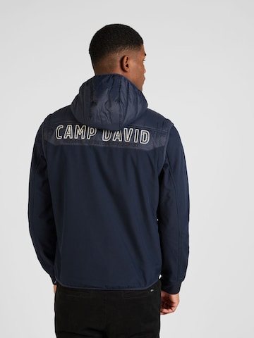 Veste mi-saison CAMP DAVID en bleu