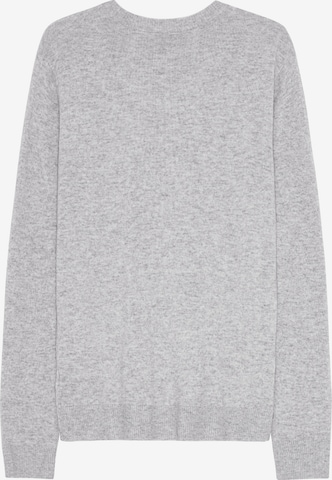 DANISH ENDURANCE Pullover 'Heritage Merino Cashmere' i grå: forside