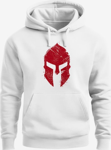 Neverless Sweatshirt 'Sparta' in Weiß: Vorderseite