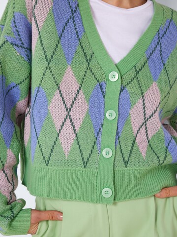 Noisy may Strickjacke 'Kirsty' in Grün