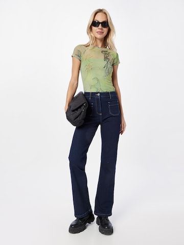 Oasis Flared Jeans 'Frankie' in Blau