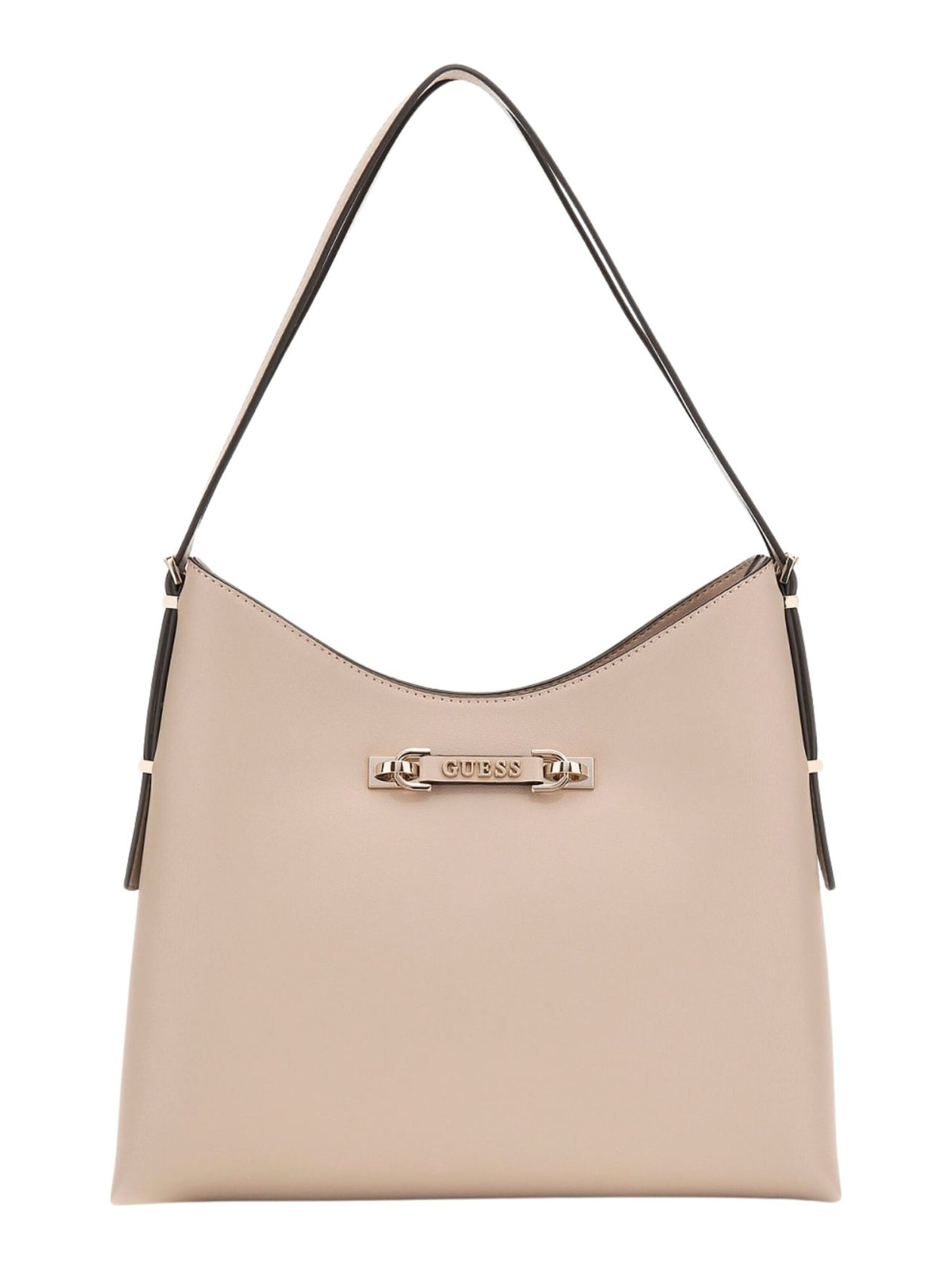 Borsa a spalla 'Lefia' di GUESS in grigio: frontale