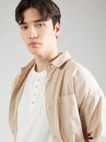 LEVI'S ® Shirt 'SS 4 Button Henley' in White