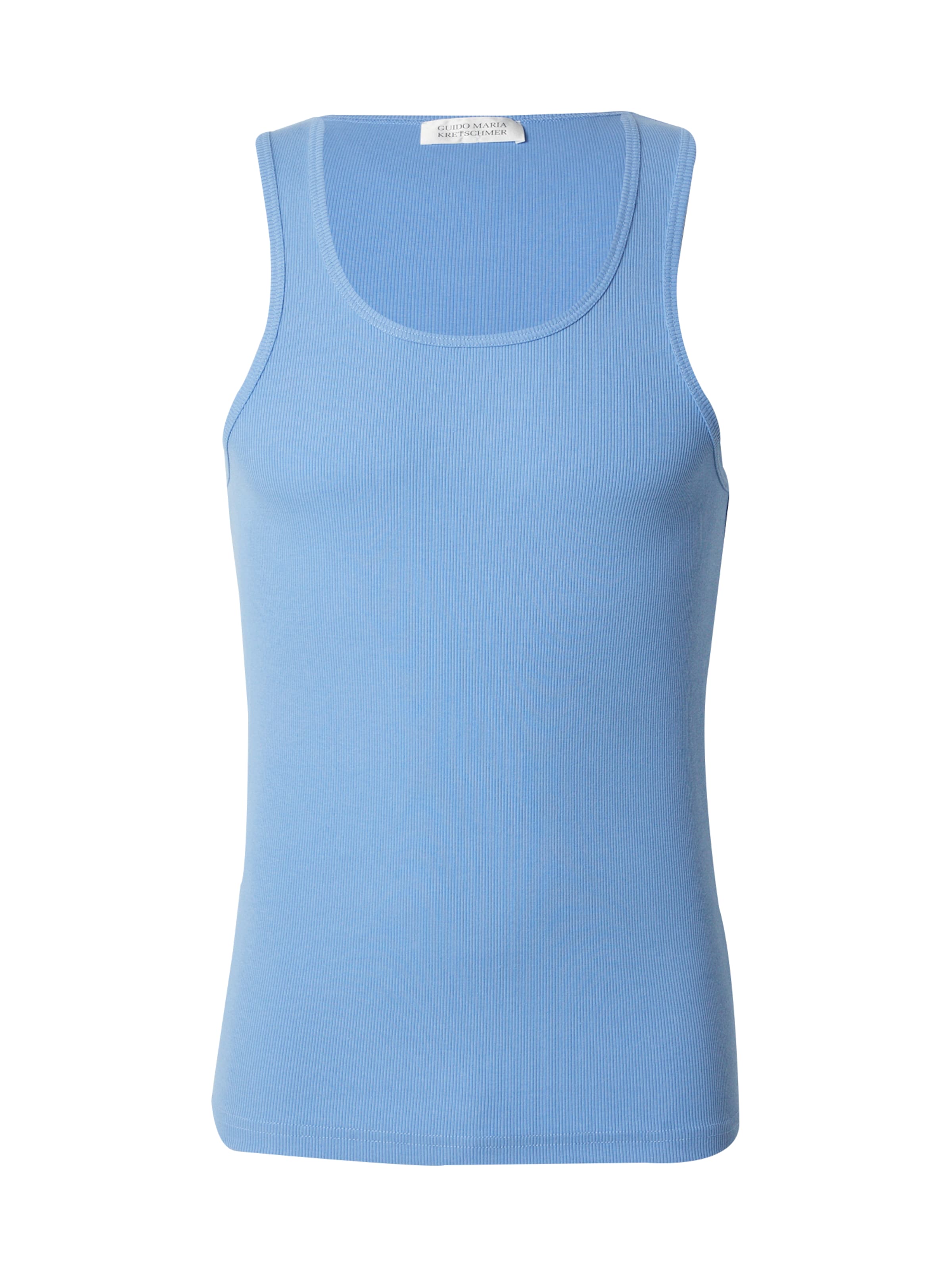 Guido Maria Kretschmer Men Shirt 'Dylan' in Blauw: voorkant