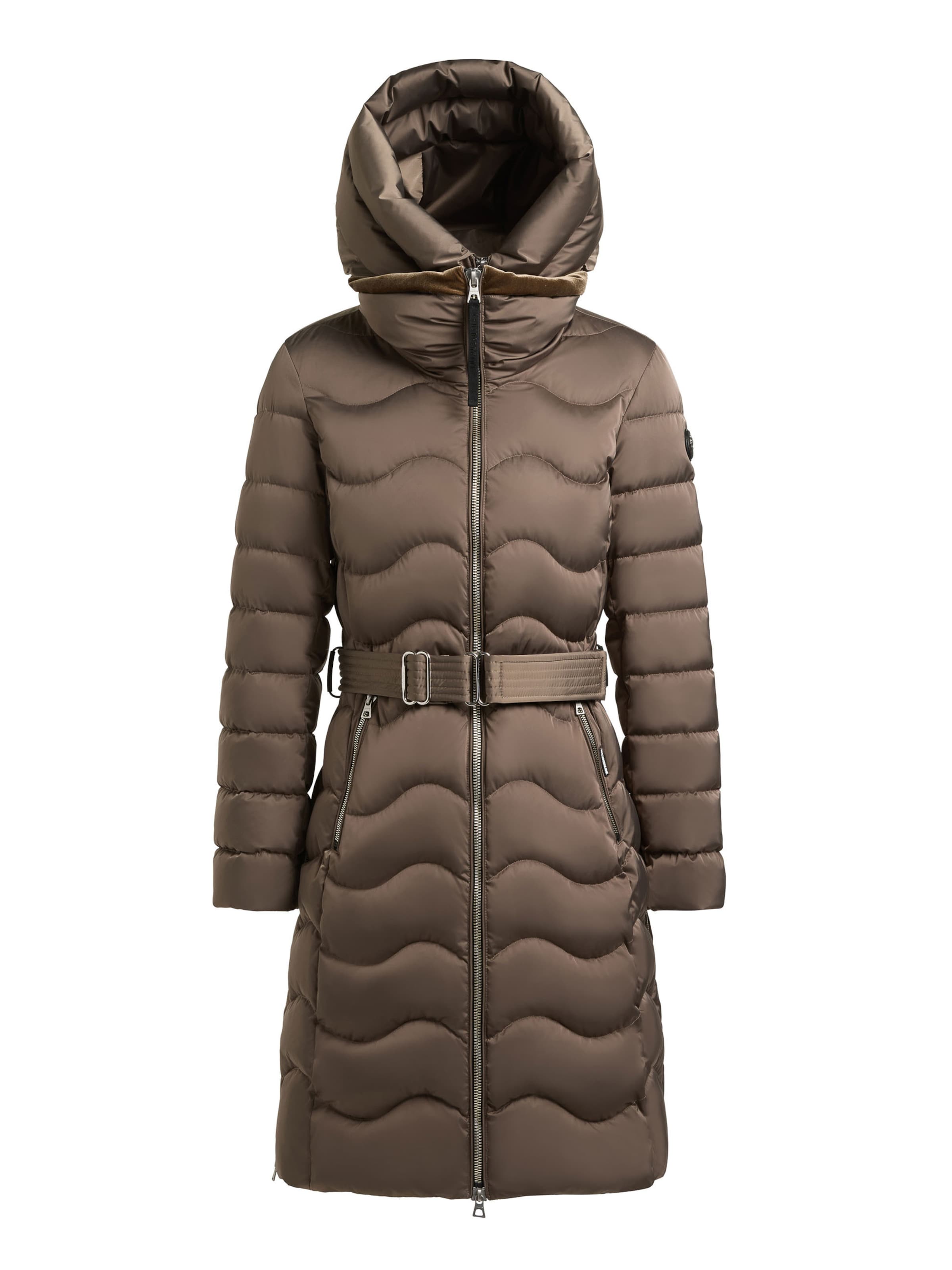 Manteau d’hiver 'Mira 2' khujo en gris : devant